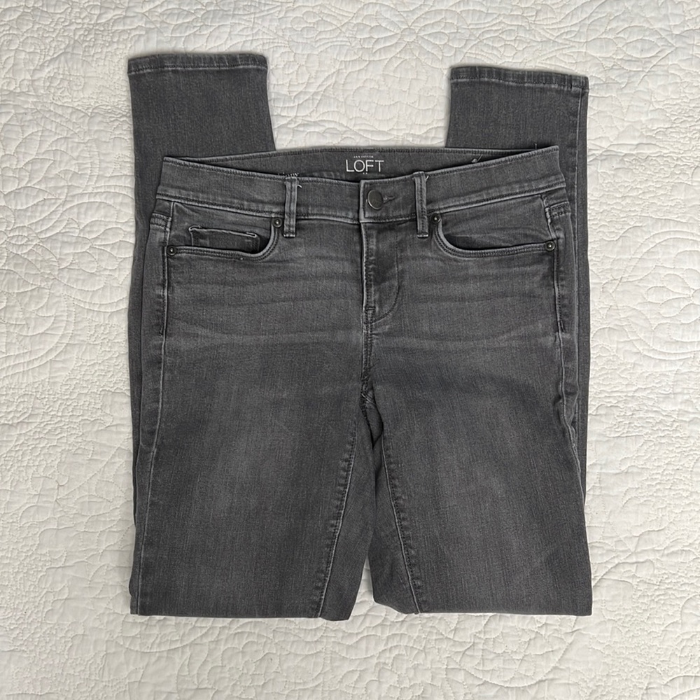 Ann Taylor Loft Grey Jeans